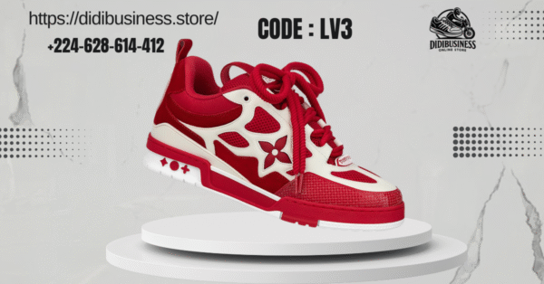 Copie de Dark Red and White Modern Shoes Sale Instagram Post (Publicité Fac_20251113_220054_0000 LV SKATE SNEAKERS