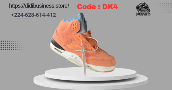 Copie de Dark Red and White Modern Shoes Sale Instagram Post (Publicité Fac_20251009_195016_0000 Air Jordan 5 Dj khaled